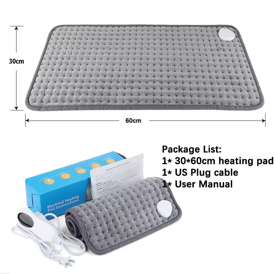 Electric Heating Pad Warmer Blanket Mat Heated Cushion Heated Pads for Waist Back Abdome Leg Shoulder Hand Body Warm Mat US Plug