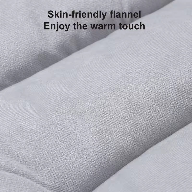 Heated Car Seat Cushion Graphene Heat Massage Chair Pad Plush Outdoor Heated Chair Cushions USB-Powered Massage Heat Seat