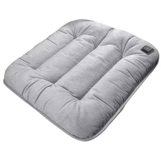 Heated Car Seat Cushion Graphene Heat Massage Chair Pad Plush Outdoor Heated Chair Cushions USB-Powered Massage Heat Seat