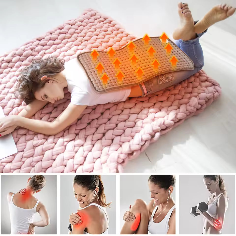 Electric Heating Pad Warmer Blanket Mat Heated Cushion Heated Pads for Waist Back Abdome Leg Shoulder Hand Body Warm Mat US Plug